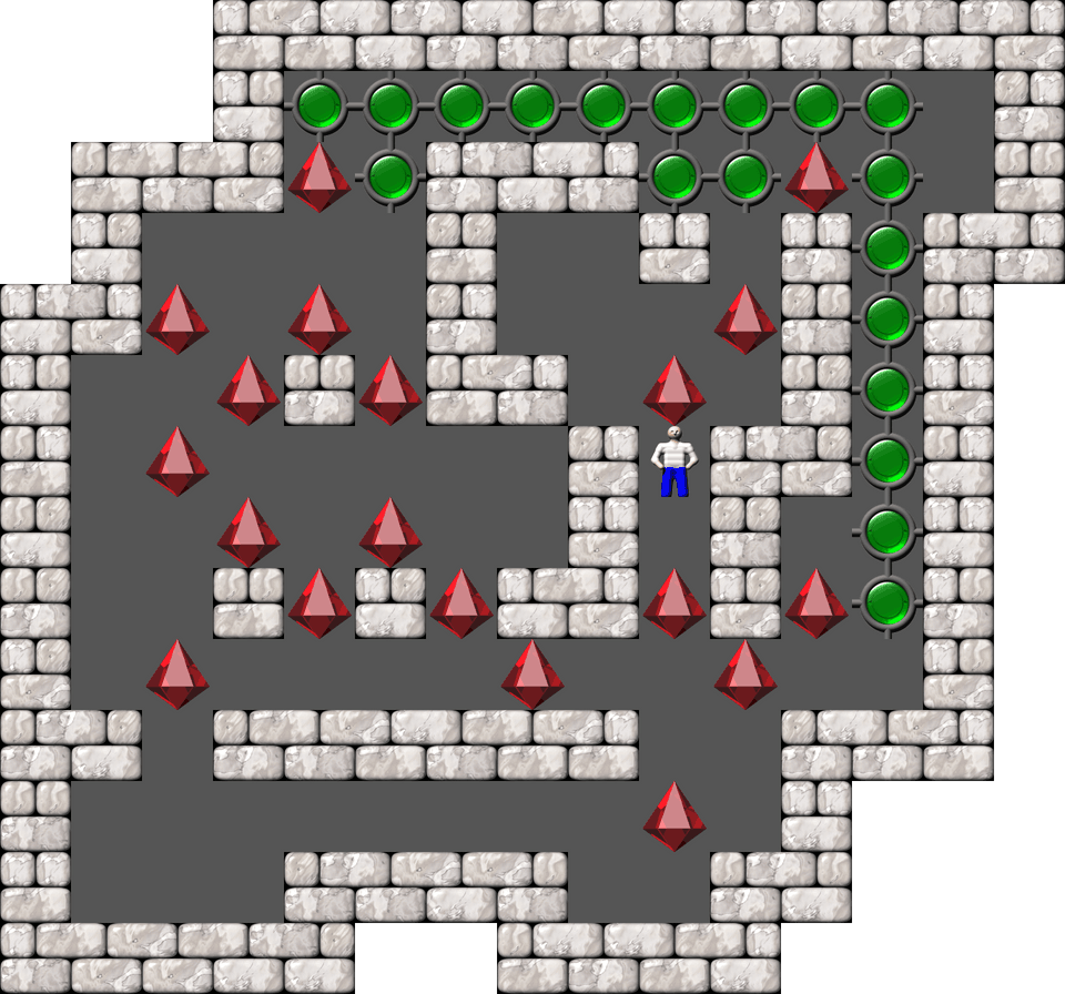 Sokoban Zbigniew Kornas level 13